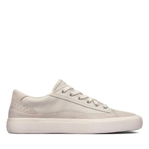 Women's Clarks Aceley Lace Sneakers White | CLK386RIS